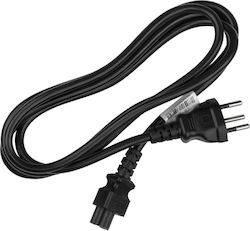 Keine Marke - IEC C5 Cable 1.8m Μαύρο