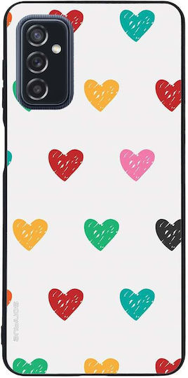 Калъф Sonique Heart Series Samsung Galaxy M52 5g Бял 02