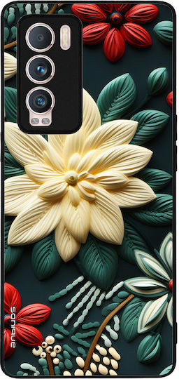 Калъф Sonique 3D Flower Series Realme GT Master Зелен