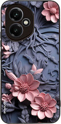 Калъф Sonique 3d Flower Series Honor 400 5g Роз...