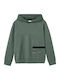 Kinder-Sweatshirt mit Kapuze Green