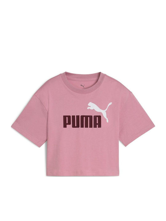 PUMA Tricou pentru copii Roz