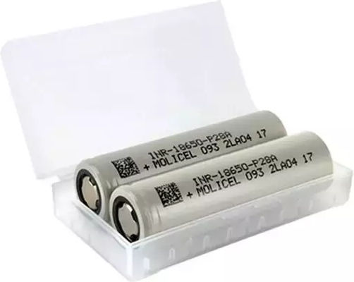 Molicel P28a Επαναφορτιζόμενες Μπαταρίες 18650 Li-ion 2800mAh 2τμχ