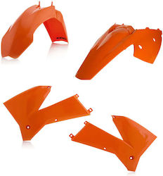Σετ Πλαστικά Μοτοσυκλέτας Acerbis Ktm Exc/exc-f 05-07 Orange Σετ Πλαστικά Μοτοσυκλέτας Acerbis Ktm Exc/exc-f 05-07 Orange