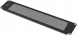 Lanberg Blindplatte 19" 2U Schwarzes Ak-1412-b