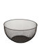 Hermia Obstschale Metallisch Schwarz 25.5x25.5x14cm