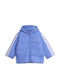 Kids Sports Short Jacket with Hood Blue