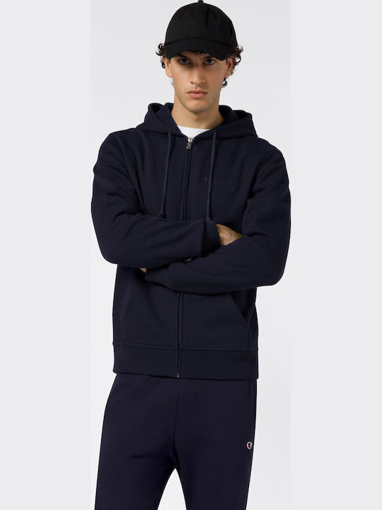 Sweatshirt with Hood Navy