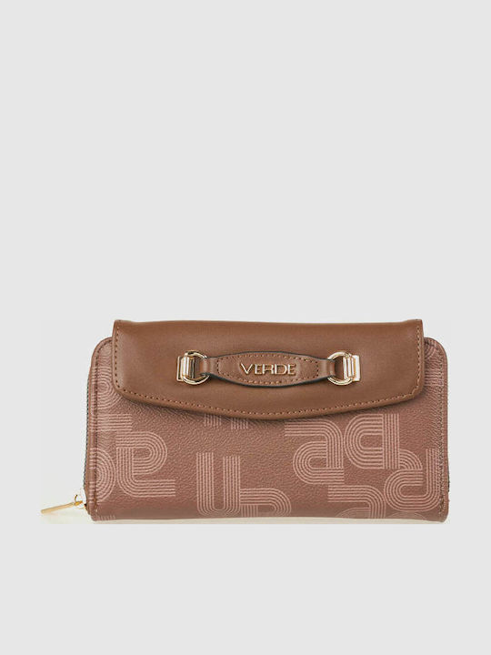 Verde Large Women's Wallet Classic Brown