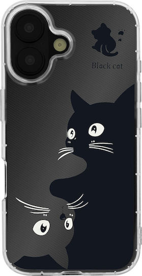 TelForceOne Ultra Trendy Back Cover Silicone / Plastic 1.2mm Transparent (iPhone 16)