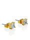 Chiara Ferragni Earrings Gold Plated with Stones