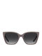 Moschino Women's Sunglasses with Gray Plastic Frame and Black Gradient Lens MOL094/S P6Q/9O
