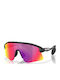 Oakley Stunt Devil S Мъжки Слънчеви Очила с Черна Пластмасова Рамка и Многоцветни Огледални Стъкла