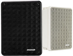 Kicker Ηχεία 11W (Ζεύγος) Μαύρα
