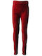 Kids Legging Long Red
