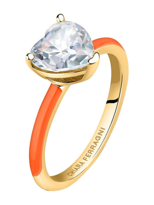 Chiara Ferragni Damen Ring mit Zirkonia