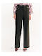 Damen Stoff Hose Olive