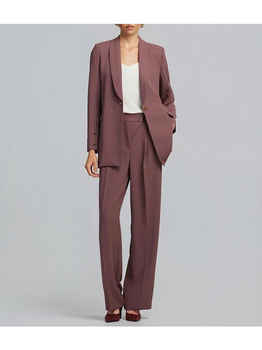Damen Braun Set mit Hose