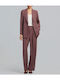 Damen Braun Set mit Hose