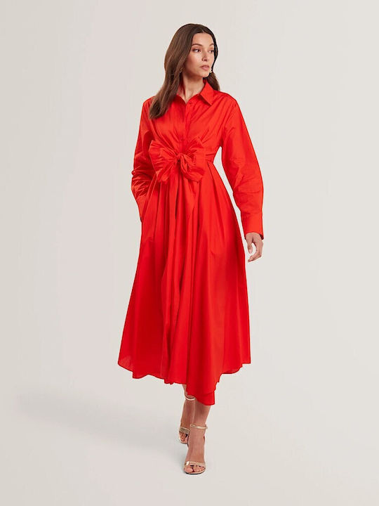 Ted Baker Ellisia Midi Βραδινό Φόρεμα Σεμιζιέ Κ...