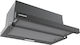 Heinner Sliding Vent Hood 60cm Gray