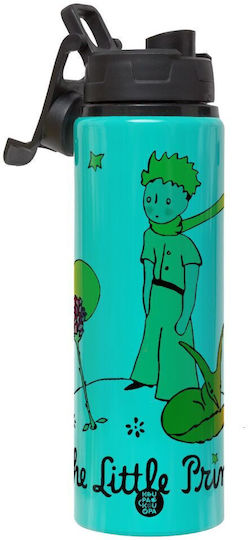 Koupakoupa Kleiner Prinz Classic Kinder Trinkflasche Aluminium mit Schraubverschluss Auslaufsicher 850ml