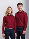 Long-sleeved Shirt Burgundy
