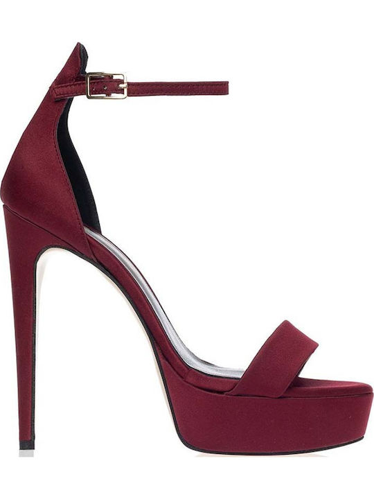 Sante Sandalen Burgundisch
