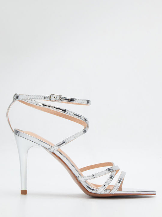 Luigi Sandals Silver