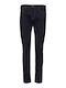 Men's Elastic Jeans Pants with Slim Fit Dark Blue