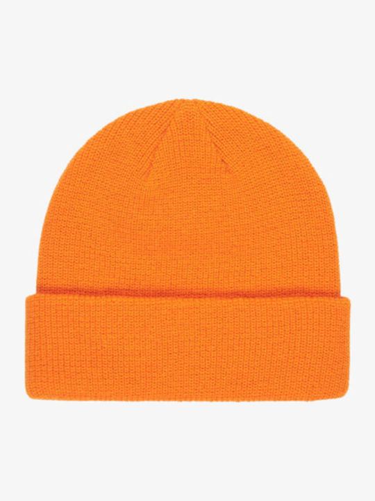 Performer Beanie Unisex Beanie Knitted in Orange color