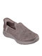 Go Walk Joy Women's Slip-On Leather Brown