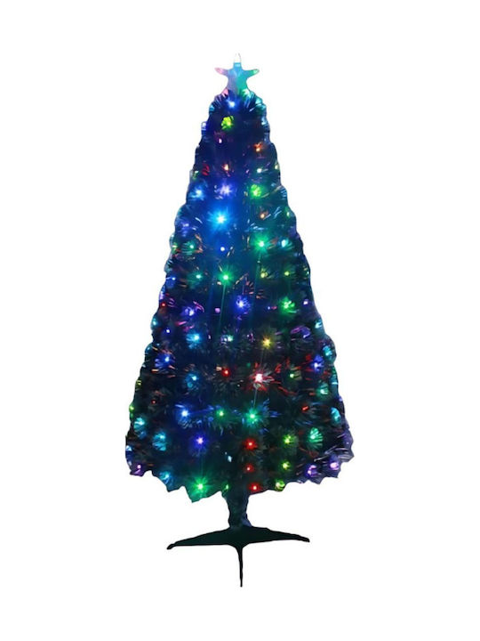 Weihnachtsbaum Höhe 210cm mit Faseroptik-Beleuchtung