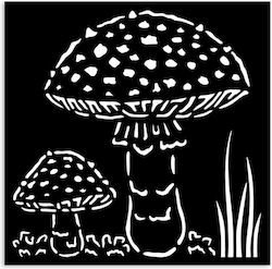 Șablon Gros Stamperia 12x12cm Whispering Woods ...