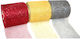 Glitter Netzband 10cm 20m N14004 Grau-Silber