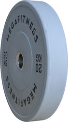 MegaFitness Bumper Bumper Plate Olympic Type Ru...
