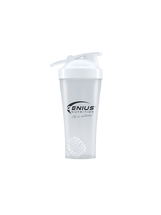 Genius Nutrition Shaker Proteine 600ml Plastic Transparent