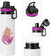 Barbie Mermaid Metal Water Bottle Aluminium Saf...