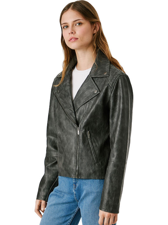 Pepe Jeans Women's Lifestyle Leather Jacket for...