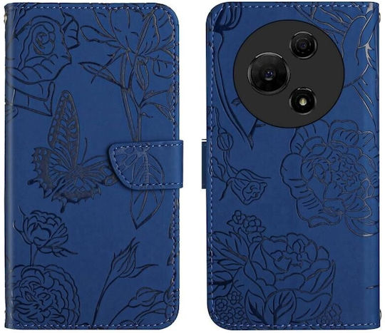 Butterfly Brieftasche Blau (TCL 605 4G / TCL 60 SE 4G)
