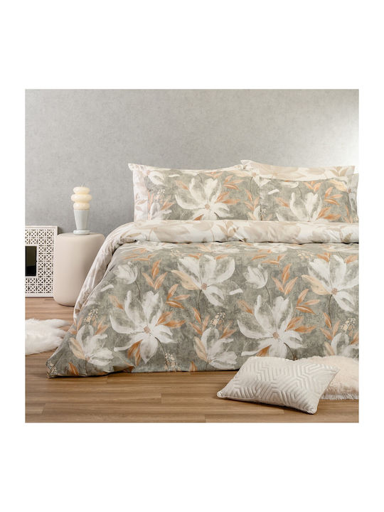 Melinen Παπλωματοθήκη Μονή 165x245 Giulia Grey