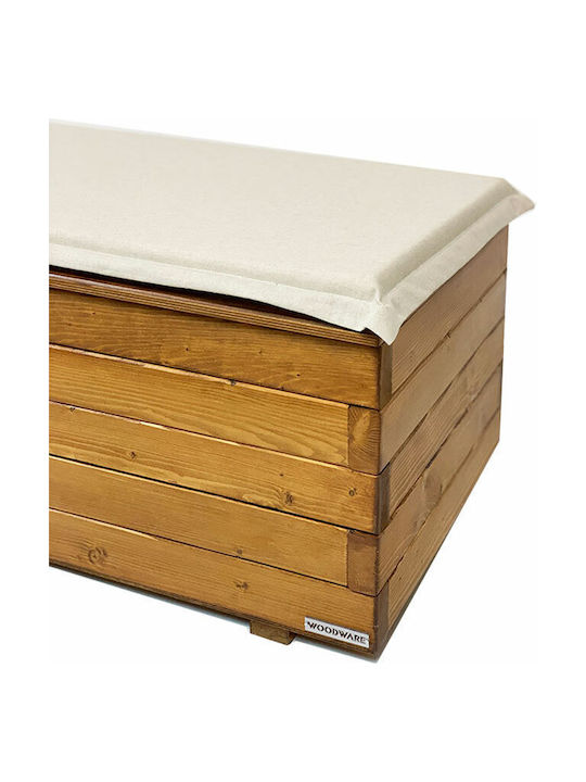 Woodware Възглавница За Шезлонг С Гръб Бежова 45x110см
