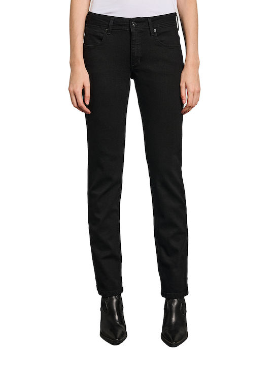 Monica Women's Jean Trousers in Regular Fit Black