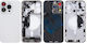 Apple iPhone 15 Pro Full Housing All Parts Vibra NFC Charging Connector Power Volume Flash Flex SIM Tray White Titanium Grade A