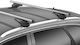 Menabo Μπάρες Οροφής Αλουμινίου 135εκ. για BMW X1 2012-2015 (Σετ με πόδια) Ασημί