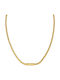 Boss Necklace from Gold Plated Steel