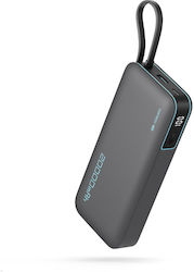 Cuktech CP25 20000mAh 55W Γκρι Cuktech CP25 20000mAh 55W Γκρι