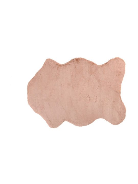 Tzikas Carpets 26163-061 Αντιολισθητικό Χαλί Ορθογώνιο Fur Pink 100x140cm