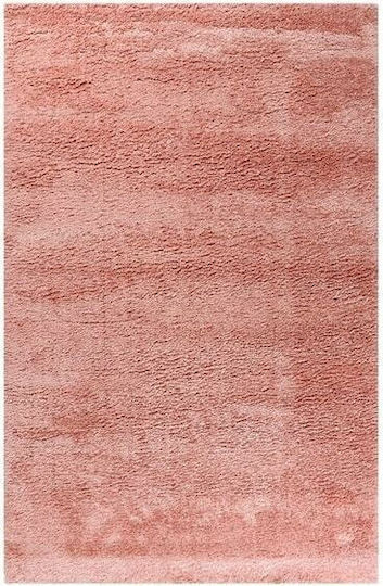Tzikas Carpets Alpino 80258-055 Zottelig Synthetisch,Polyester/Cotton/Leather Rosa