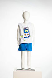 Play Pijama pentru copii De iarnă ΛΕΥΚΟ Play Pijama pentru copii De iarnă ΛΕΥΚΟ